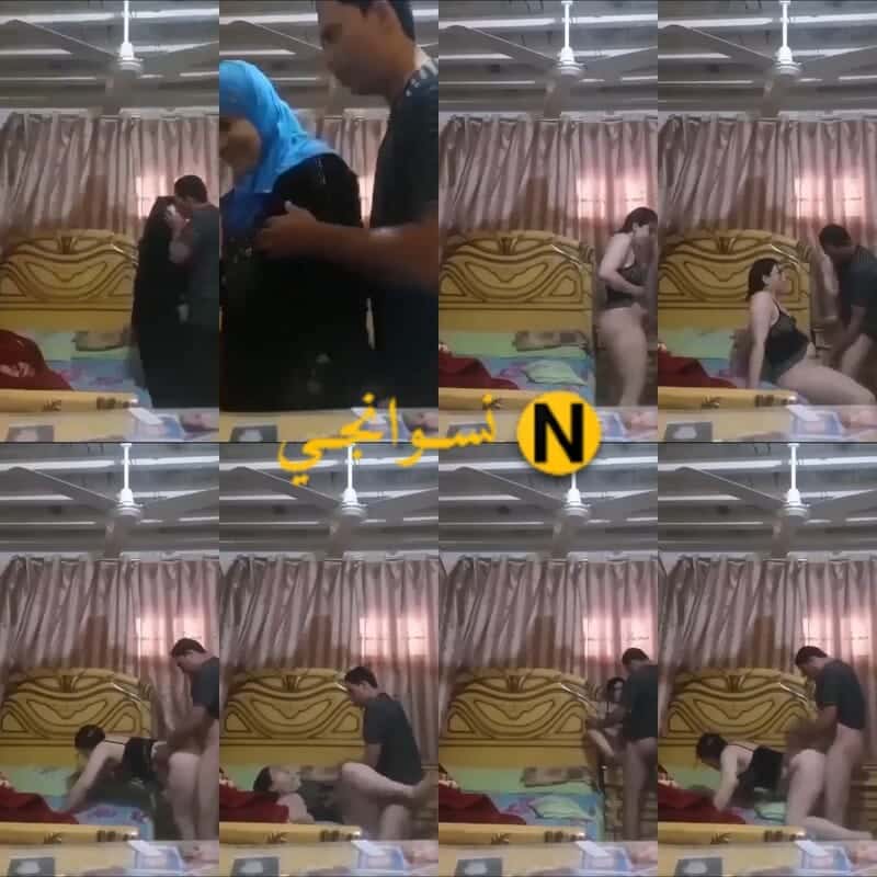 لبوة خاينة محرومة تروح لعشيقها سري بالنــقـابها على طول يقلعها شوف قحبة ايش لابسة تحته بدون مقدمات نيك على طول جوز هايجين اوي