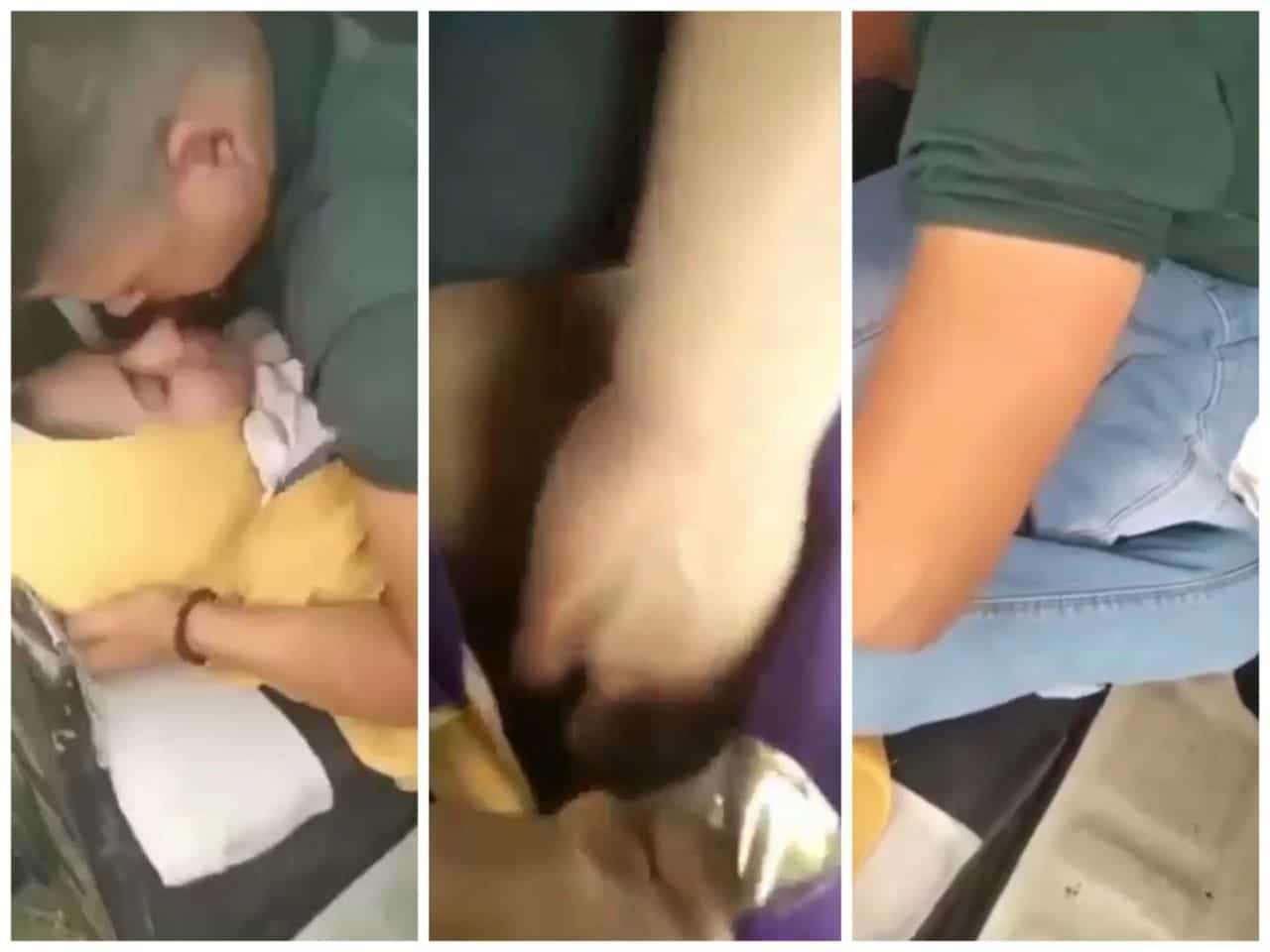 تحرش في التوك توك شابين معاهم بنت لبن محجبة واخدينها الغيط ولحمها بقي كسر زيرو